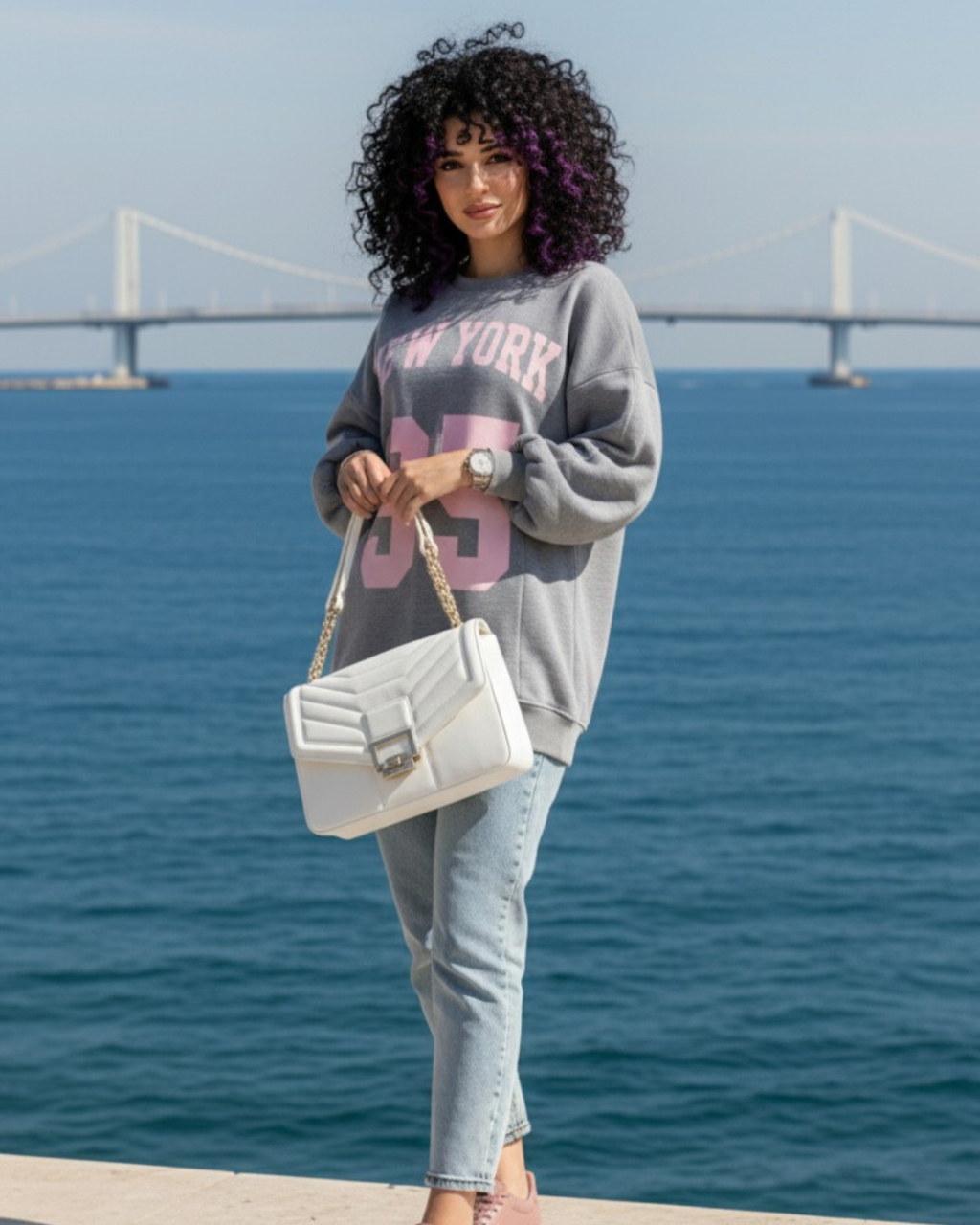 سويت شيرت ميلتون  95 محجر – تريندي فاتح