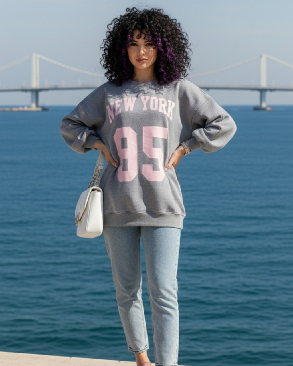 سويت شيرت ميلتون  95 محجر – تريندي فاتح