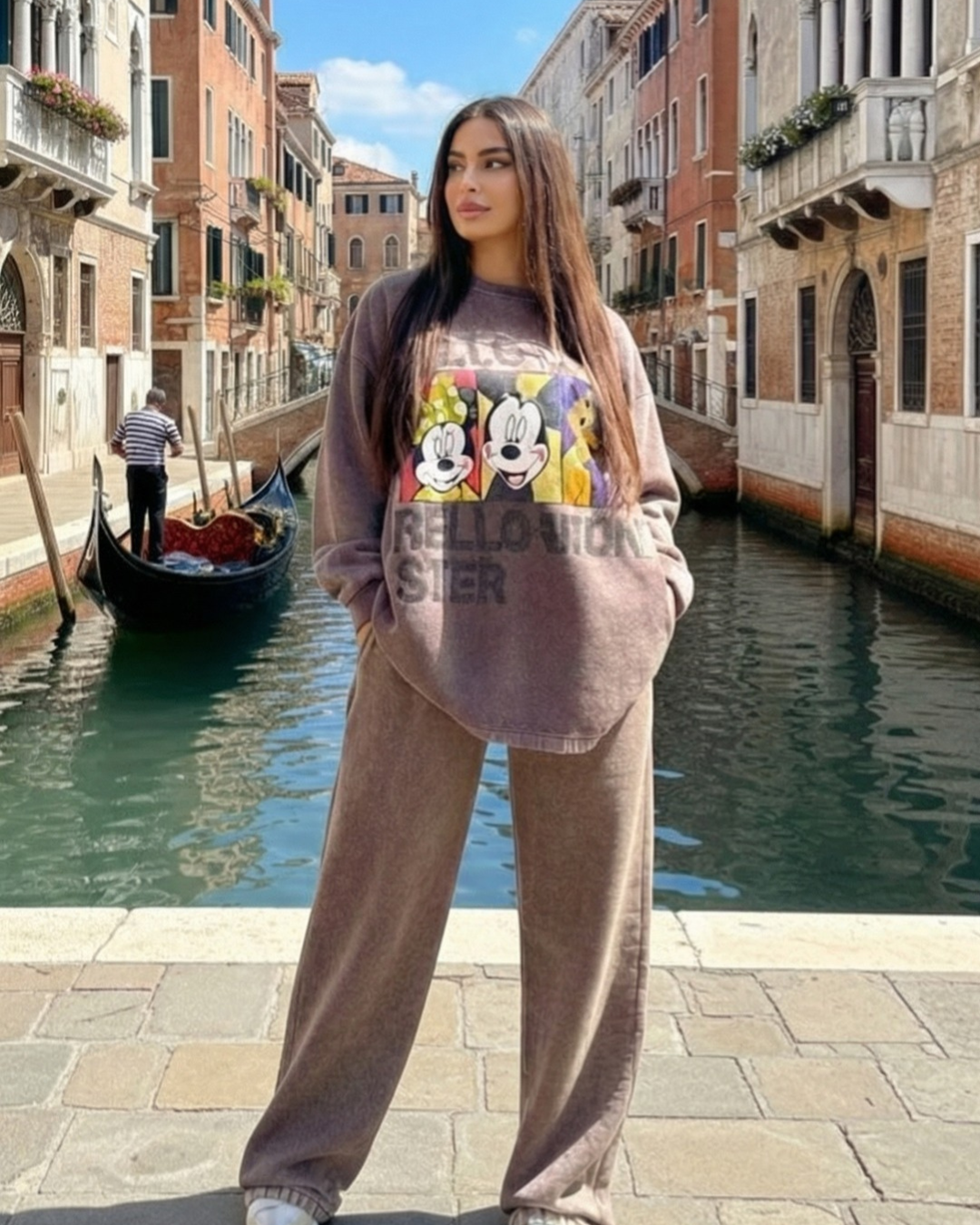 سوت  ميكي محجر أوفر سايز